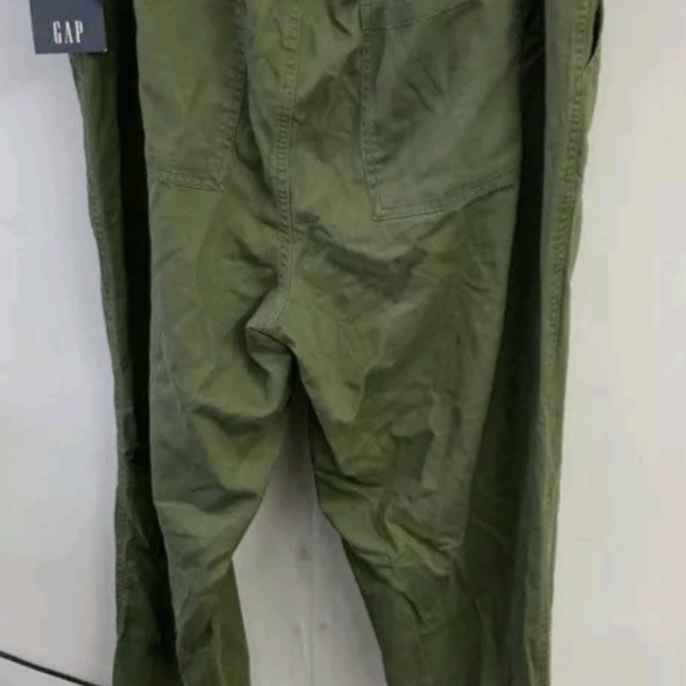 Gap Women's Olive Green Twill Joggers Size XL NWT MSRP $49.99 - Picture 3 of 6